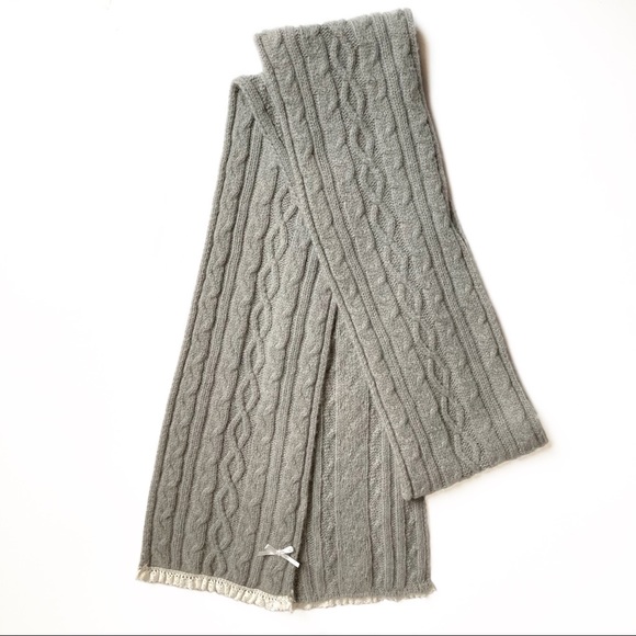 Angora Scarf Made by Patrick Francis Ireland - Picture 2 of 5